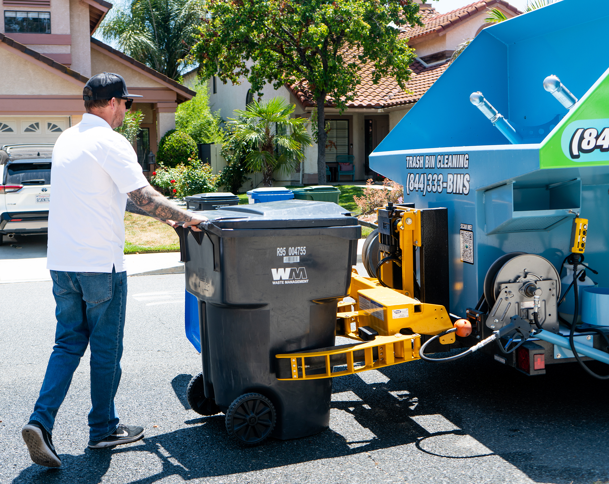 Los Angeles County Trash Can Cleaning Service